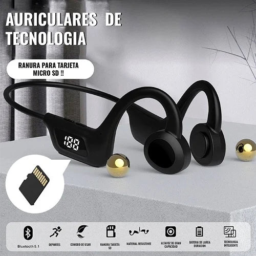 AURICULARES DE CONDUCCIÓN ÓSEA U9